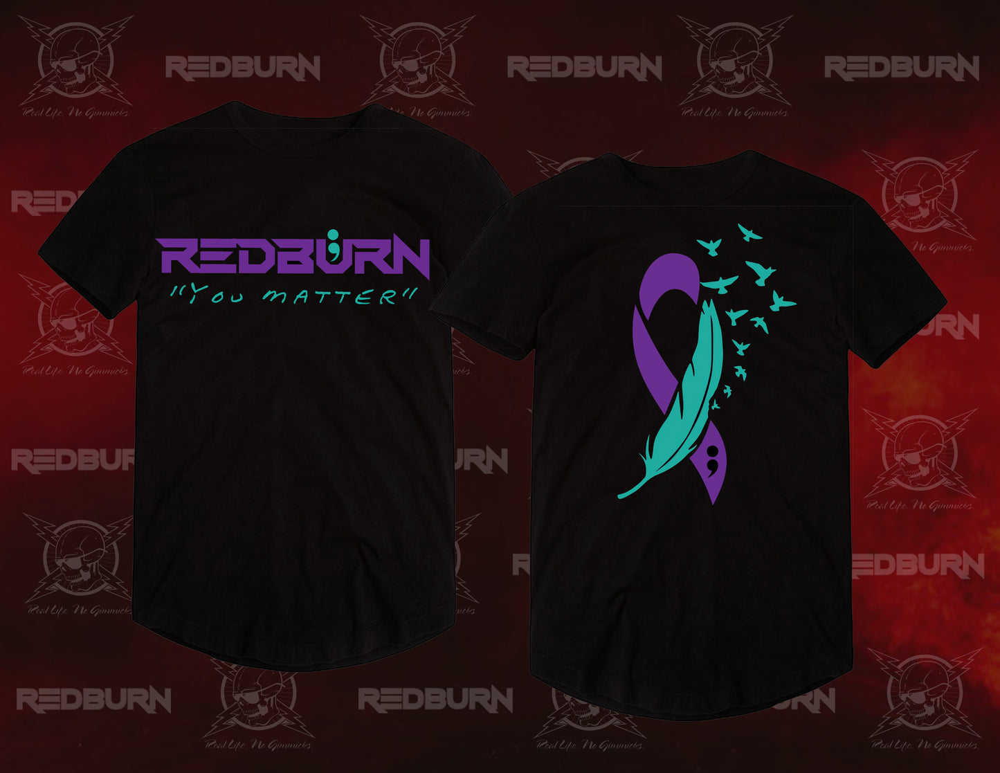 "YOU MATTER" REDBURN SHORT SLEEVE T
